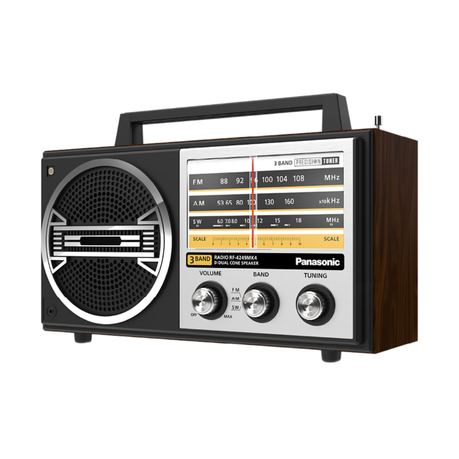 Photo of RF-4249MK4 FM - AM - SW 3 Band Receiver Radio Portabel