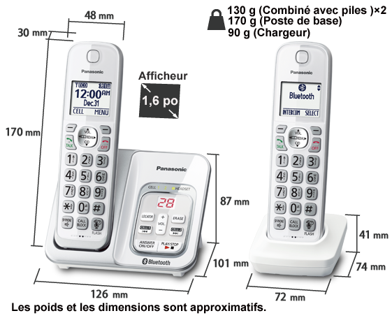 Photo de Téléphone KX-TGD592