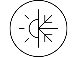 Icon of Hot/cold alternating mode