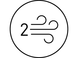 Icon of 2 airflow settings