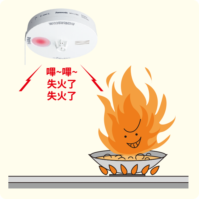 住宅用火災警報器偵熱型SHK48155802 - Panasonic 台灣