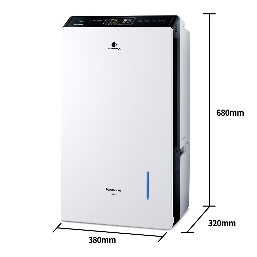 Panasonic F-YV36MH 18L 變頻清淨除濕機官方產品圖