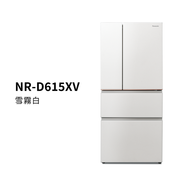 日系上質系列 無邊框絲絨/霧面鋼板4門電冰箱 NR-D615XV商品圖