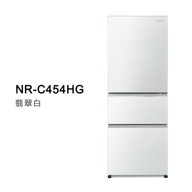 日系上質系列 無邊框玻璃3門電冰箱 NR-C454HG商品圖