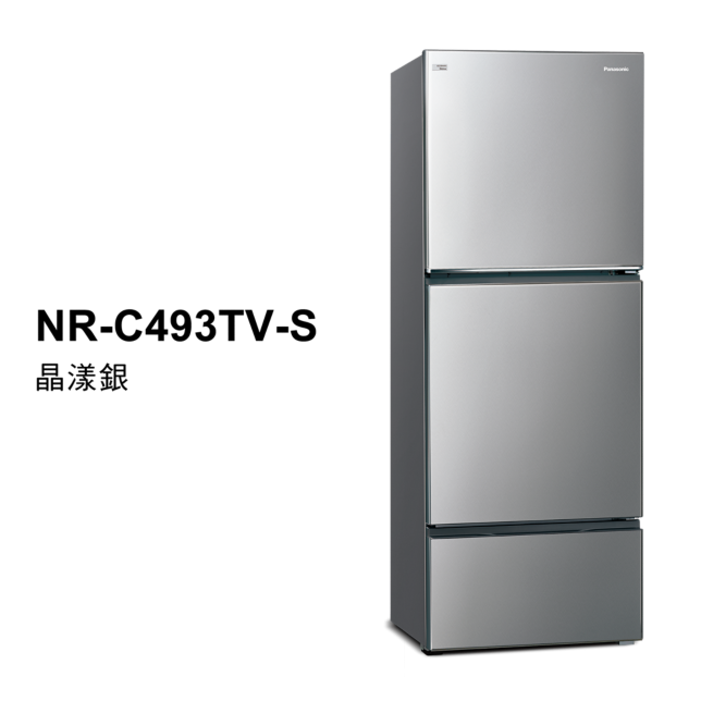 ECONAVI 無邊框鋼板三門電冰箱 NR-C493TV商品圖