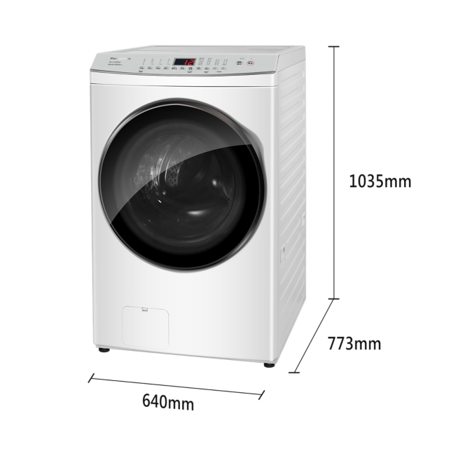 智慧聯網系列 溫水滾筒洗衣機 NA-V150MDH商品圖