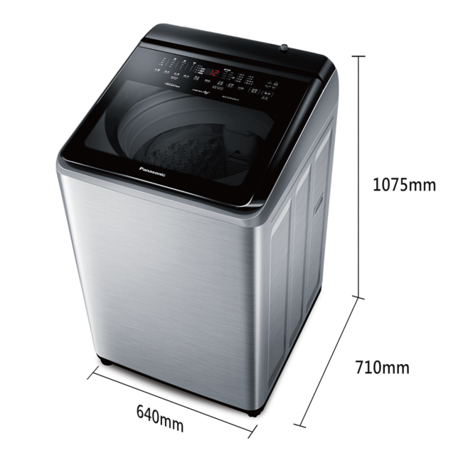 智能聯網變頻系列 直立式溫水洗衣機 NA-V150NM / NA-V150NMS商品圖