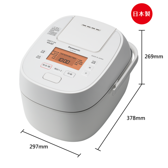 可變壓力IH電子鍋 SR-PBA180商品圖