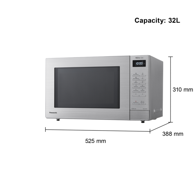 Photo of 32L Spacious Inverter Solo Microwave - 24 Auto Programs, 1000W
