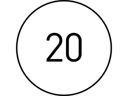 20 Automatikprogramme