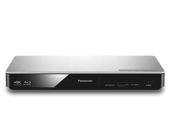 Produktabbildung Smart Network 3D Blu-ray Disc™/DVD-Player DMP-BDT281