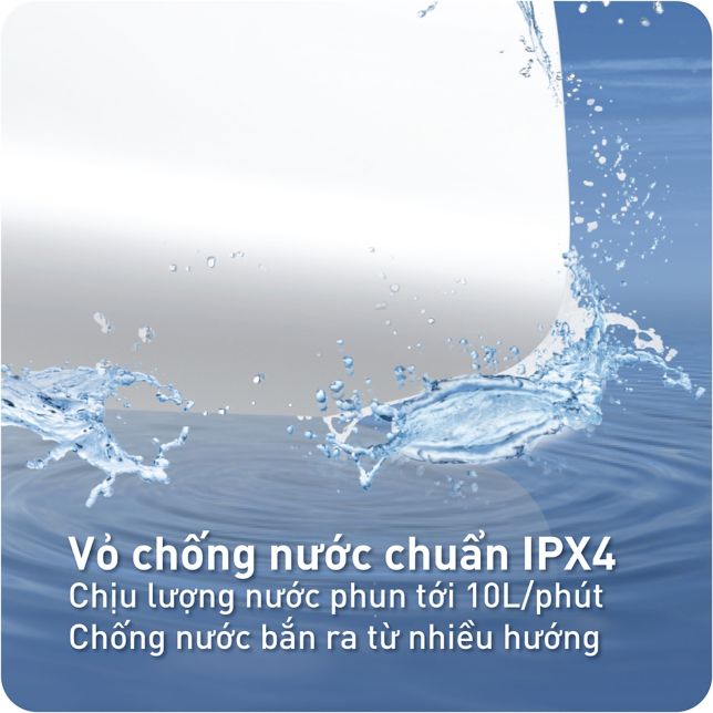 Vỏ chống nước chuẩn IPX4