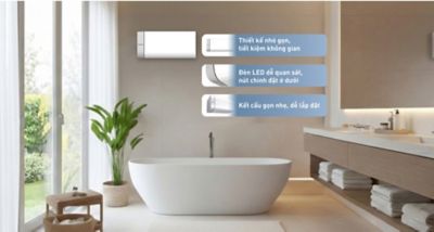 THIẾT KẾ NHỎ GỌN VÀ TIỆN DỤNG<br>Tinh gọn – tiện nghi – hài hòa với mọi không gian
