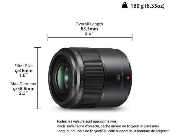 Photo de Objectif LUMIX G H-HS030