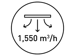 Công suất hút lớn