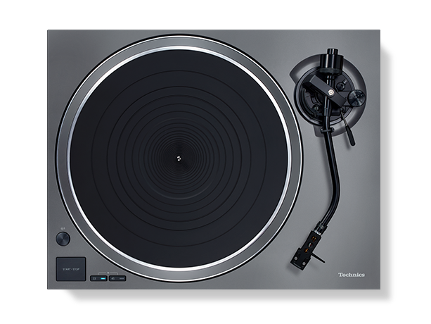 SL-1500CS pladespillersystem med direkte drev, set ovenfra