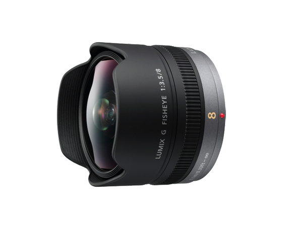Produktabbildung H-F008 LUMIX G Fisheye 8 mm / F3.5