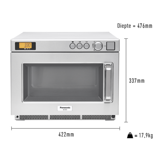 Foto van NE-1815 Compacte Heavy Duty Inverter-magnetron