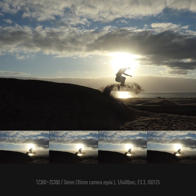 4K burst capture sequence