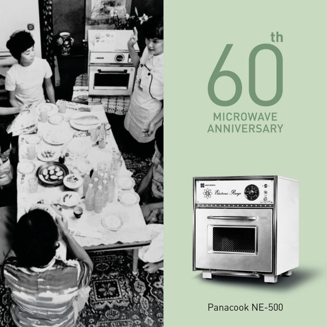 Ponad 60 lat doświadczenia Panasonic w technologii mikrofal