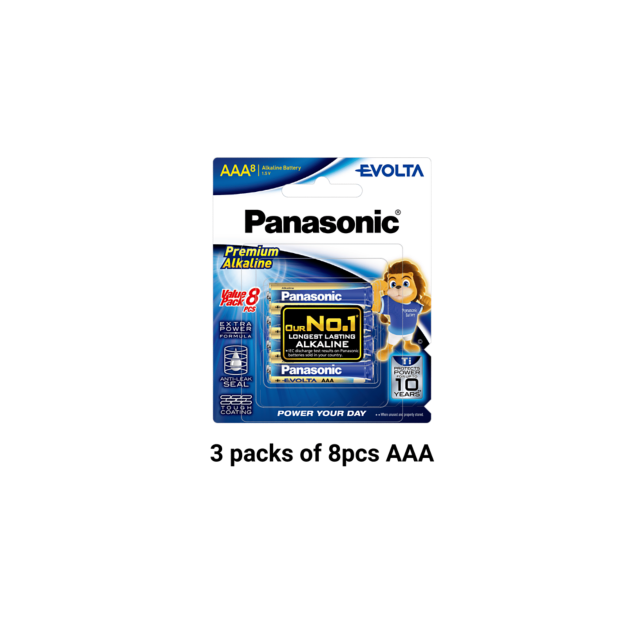 Photo of 24pcs of Evolta AAA Batteries