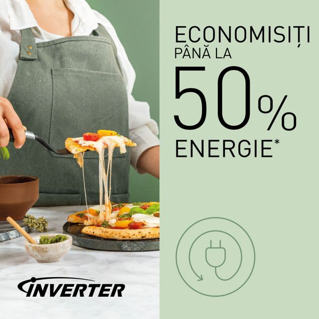 Economisește până la 50% energie*