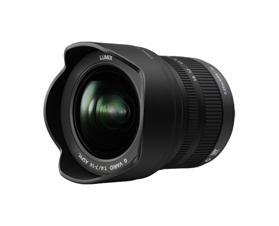 Produktabbildung H-F007014 LUMIX G VARIO 7-14 mm / F4.0 ASPH.