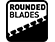 Abgerundete Klingen
