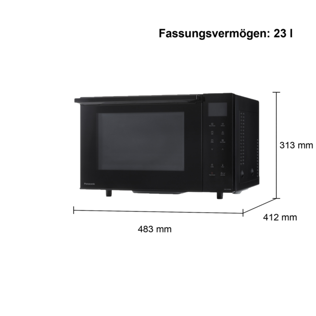 Produktabbildung 3-in-1-Kombi-Mikrowelle NN-DF38