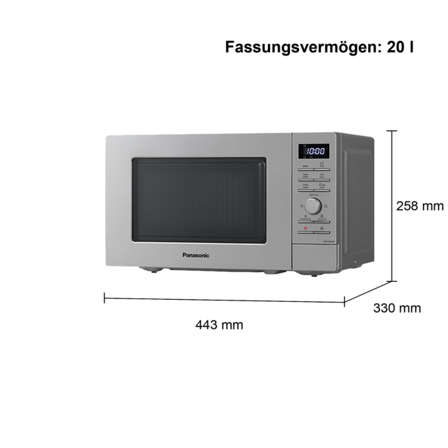 Produktabbildung NN-S29 - Solo-Mikrowelle