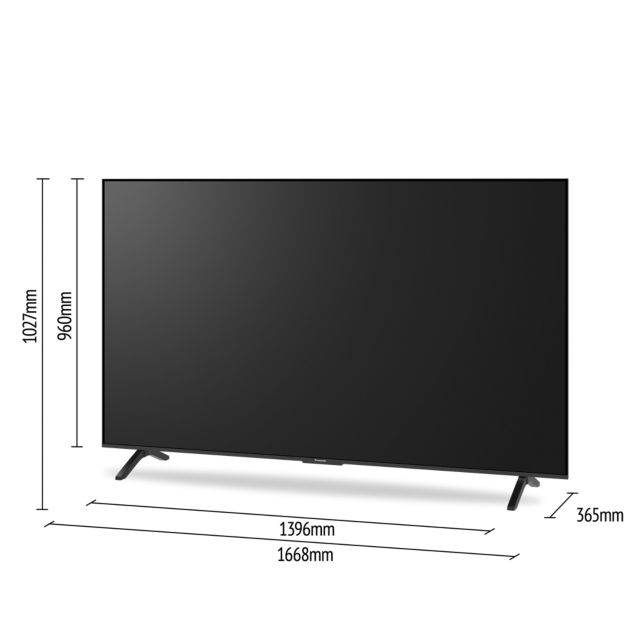 TN-75W80CGT 75 吋 LED 4K HDR 智慧顯示器商品圖