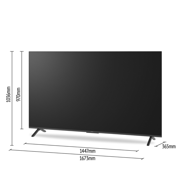 TN-75W83CGT 75 吋 4K QLED HDR 智慧顯示器商品圖