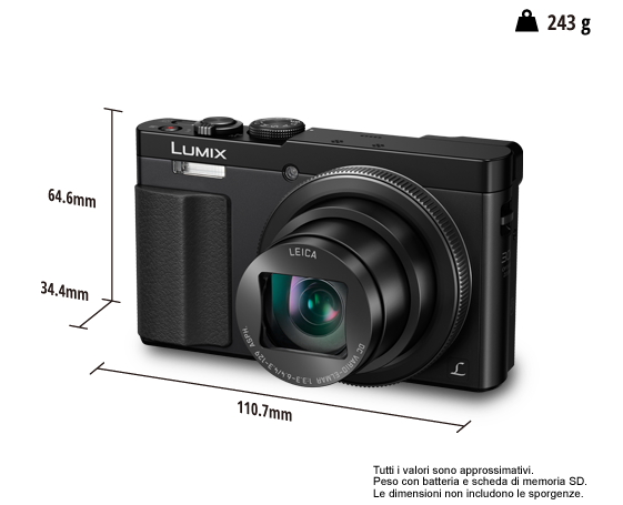 Foto di Fotocamera digitale LUMIX DMC-TZ70