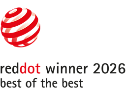 L'icône du lauréat du prix reddot 2026 « Best of the Best »