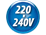 220-240V