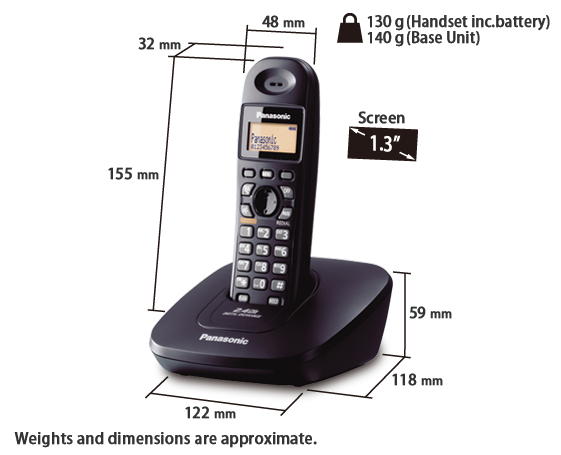 Photo of Cordless Telephone KX-TG3611