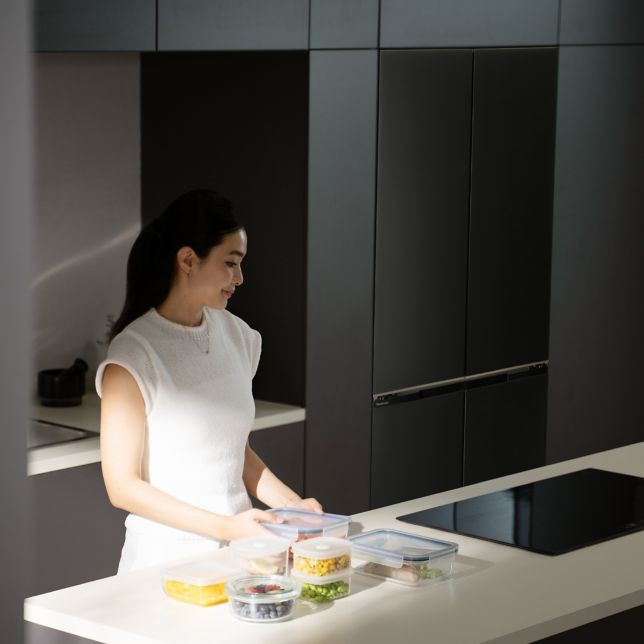 590L STYLE+ Slot-in Multi-Door Fridge NR-XZ590CWKM – Panasonic