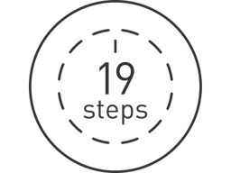 19 cutting steps