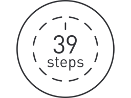 39 cutting steps