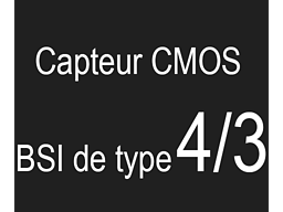 Capteur CMOS BSI de type 4/3