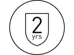 2 years warranty