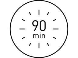 Cordless usage 90min