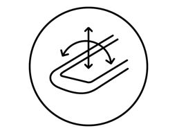 Icon of 3D flexible floating plate