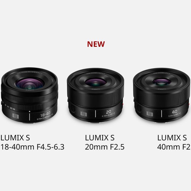 S-R1840, S-S20 and S-S40 are similar in size