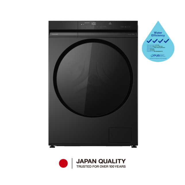 Photo of Hygienic Laundry. Auto-Clean Machine. Care Beyond What You Can See.