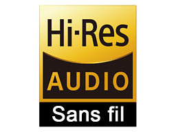 Audio haute résolution sans fil