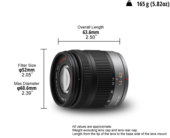Foto van LUMIX G-lens H-FS014042