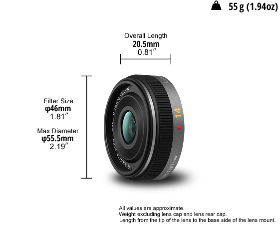 Photo de Objectif LUMIX G H-H014