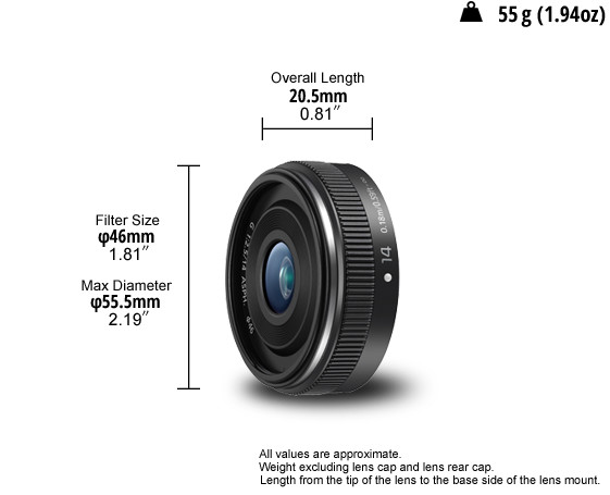 Photo de Objectif LUMIX G H-H014A