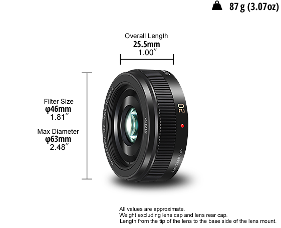 Photo of LUMIX G Lens H-H020A